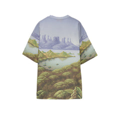 Womens Oversized Graphic Dress