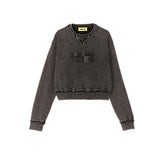 WOMEN'S OVERSIZED LONG SLEEVED TOP