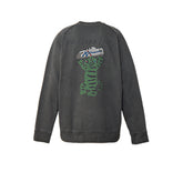 WASHED SWEAT TOP