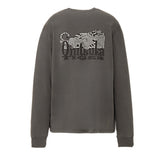 Washed Long Sleeved Graphic Tee