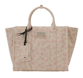 FLOWER PRINT TOTE BAG