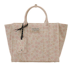 FLOWER PRINT TOTE BAG