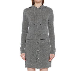 WOMEN'S KNIT HOODIE