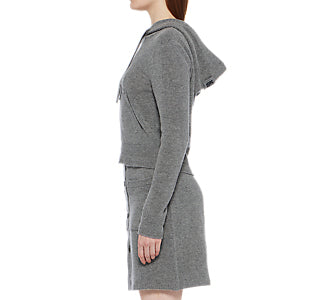 WOMEN'S KNIT HOODIE