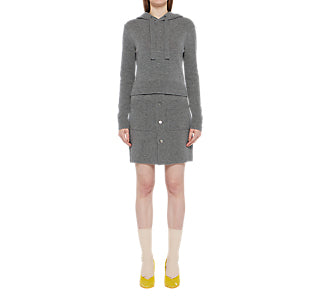 WOMEN'S KNIT HOODIE