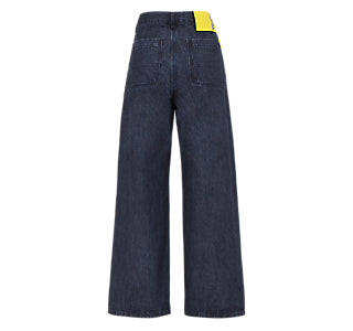 WOMEN'S WIDE DENIM PANTS