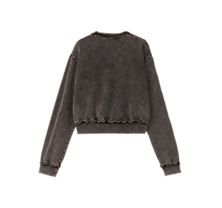 WOMEN'S OVERSIZED LONG SLEEVED TOP