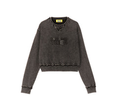 WOMEN'S OVERSIZED LONG SLEEVED TOP