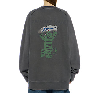WASHED SWEAT TOP