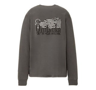 Washed Long Sleeved Graphic Tee