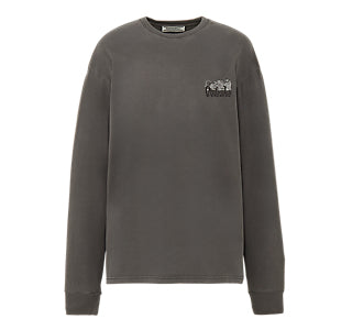 Washed Long Sleeved Graphic Tee