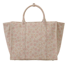 FLOWER PRINT TOTE BAG