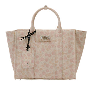 FLOWER PRINT TOTE BAG